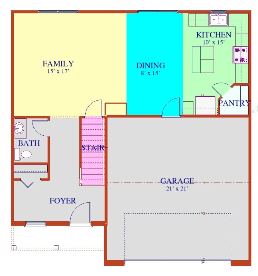 The Sierra II - Main Floor